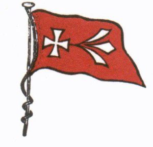 Flagge des Stralsunder Ruder-Clubs